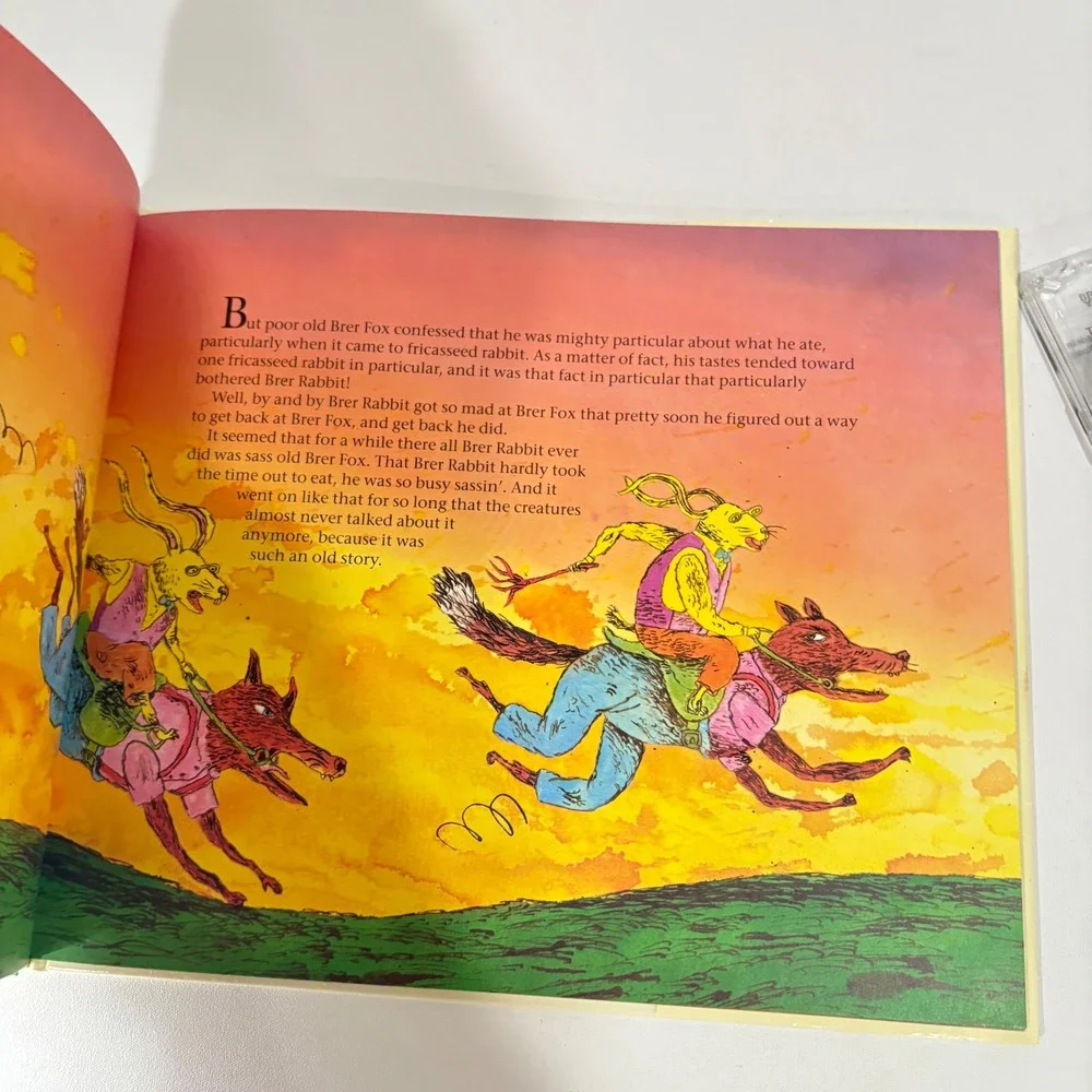 Danny Glover Brer Rabbit and the Wonderful Tar Baby Book Cassette Rabbit Ears